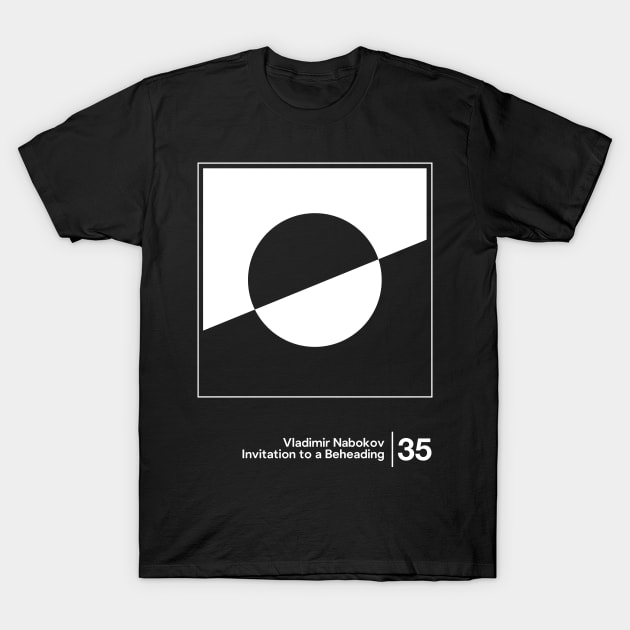 Vladimir Nabokov - Minimalist Artwork Design T-Shirt by saudade